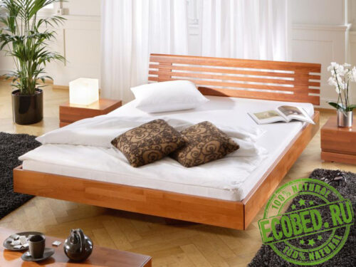 Кровать из массива натурального дерева Литто