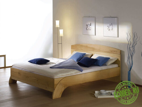 Кровать из массива натурального дерева "Бали"