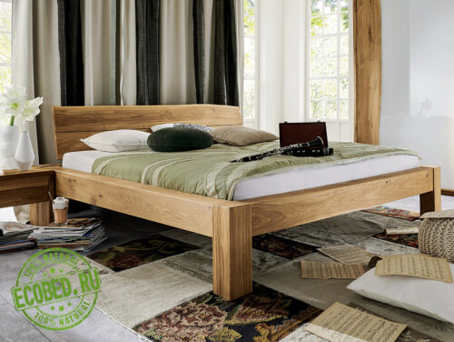 Кровать из массива натурального дерева Массив