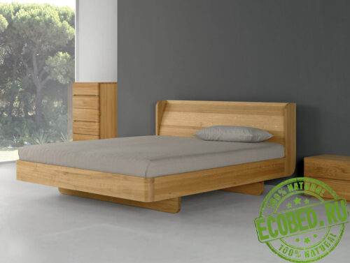 Кровать из массива натурального дерева Софт