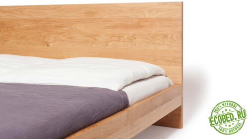 Кровать из массива натурального дерева Лофт