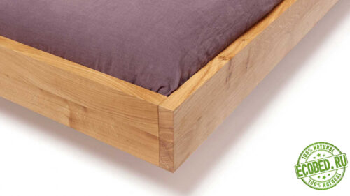 Кровать из массива натурального дерева Лофт