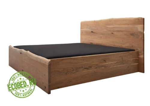 Кровать из массива натурального дерева Лайт